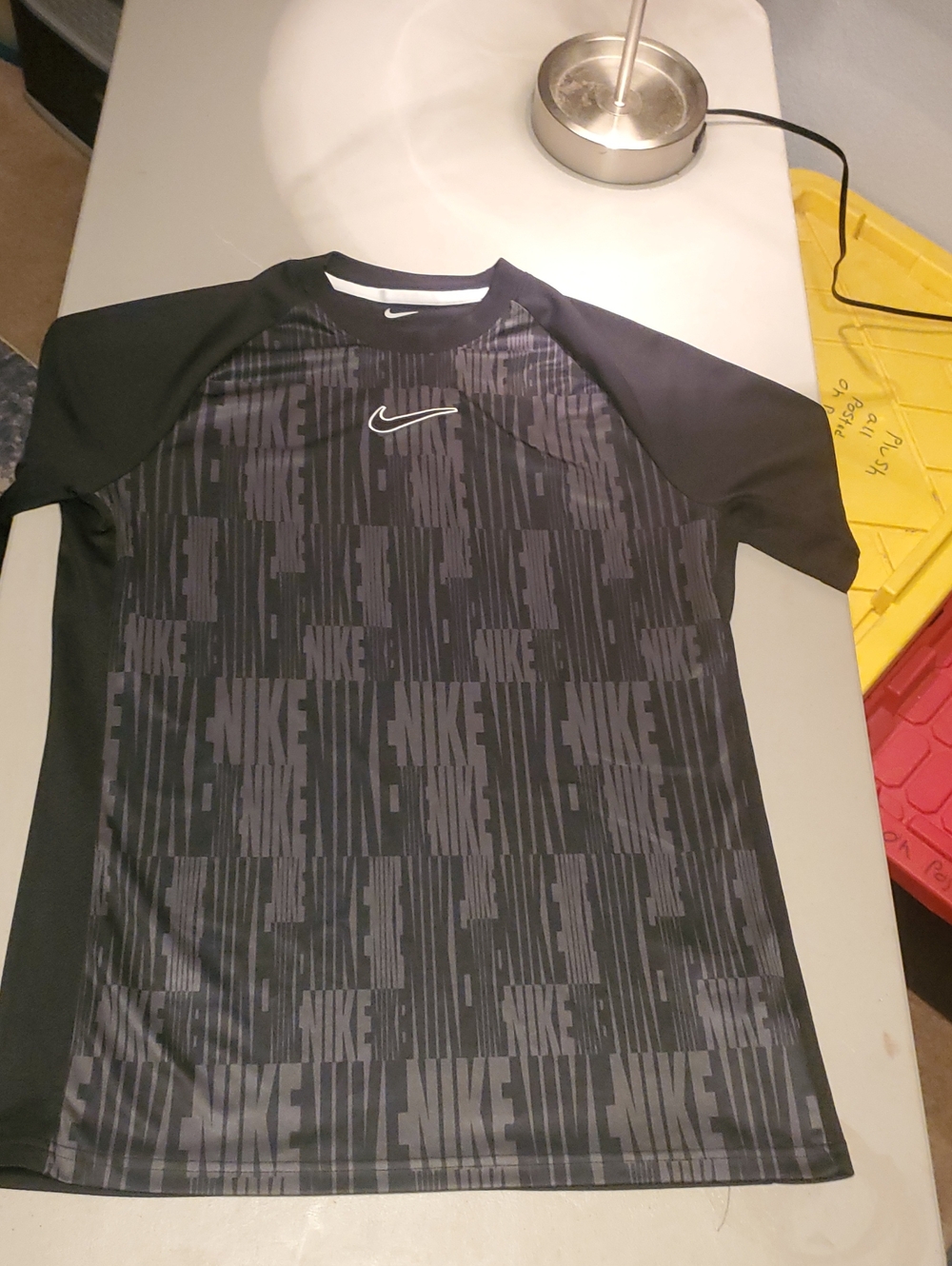 Nike Menβs Black and Dark Gray Dri-Fit